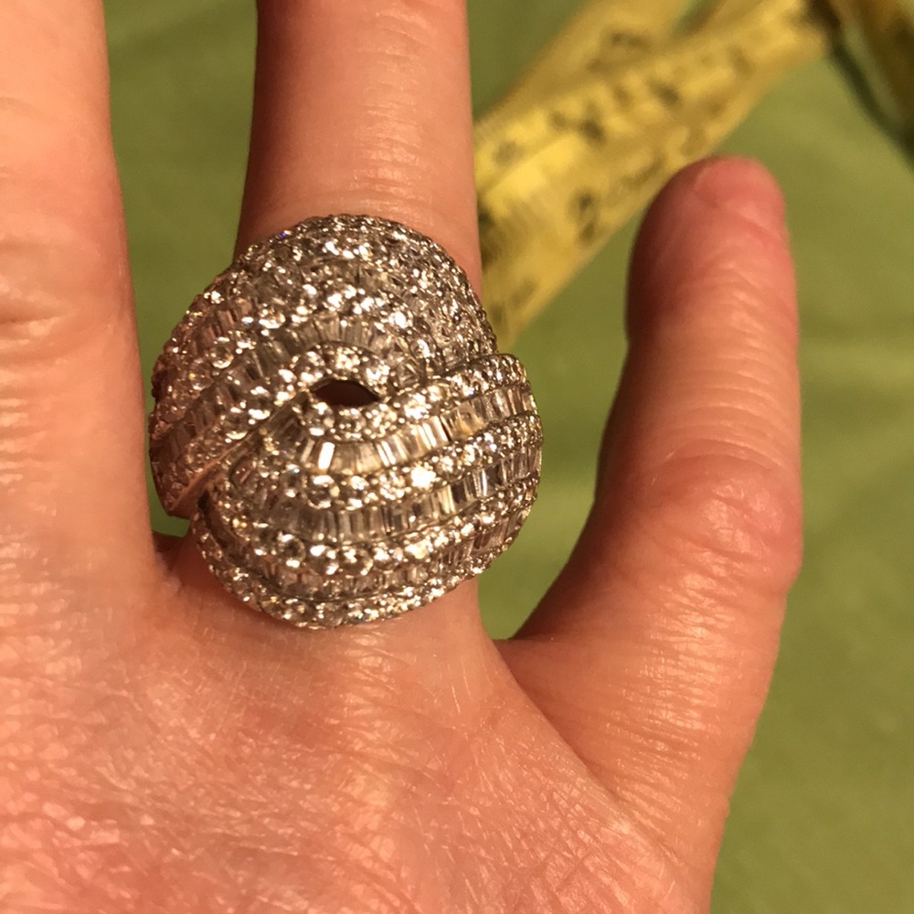 Rhinestone Ring - image 6